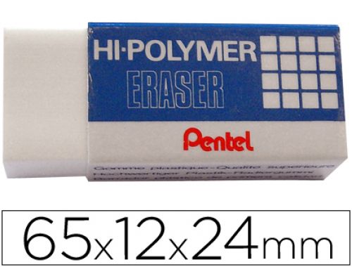 Borracha pentel branca zeh10 lapis , Pentel , 45166 , 4902506040428